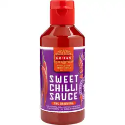 Jumbo Go-Tan Hot Chilli Sauce Extra Spicy 270 ml aanbieding