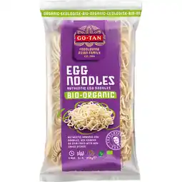 Jumbo Go-Tan Egg Noodles Bio-Organic 250 g aanbieding