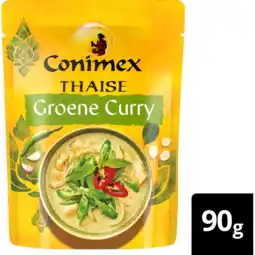 Jumbo Conimex Pasta Thaise Groene Curry 90 g aanbieding