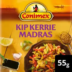 Jumbo Conimex Mix Ajam Kerrie Madras 55 g aanbieding