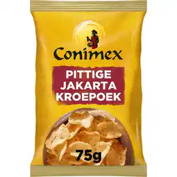 Jumbo Conimex Kroepoek Jakarta Pittig 75 g aanbieding