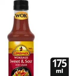 Jumbo Conimex Woksaus Sweet & Sour 175 ml aanbieding