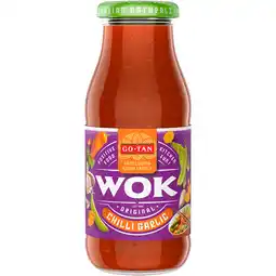 Jumbo Go-Tan Wok Original Chilli Garlic 240 ml aanbieding