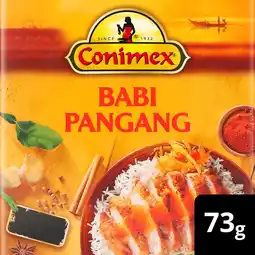 Jumbo Conimex Mix Babi Pangang 73 g aanbieding