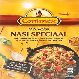 Jumbo Conimex Maaltijdmix Nasi Speciaal 36 g aanbieding
