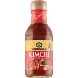 Jumbo Kikkoman Kimchi Spicy Chili Sauce 300 g aanbieding