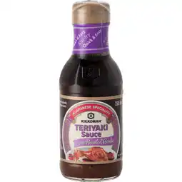 Jumbo Kikkoman Teriyaki Wok Sauce with Roasted Garlic 250 ml aanbieding