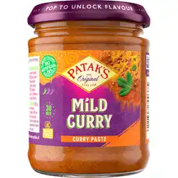 Jumbo Patak's Original Mild Curry Kruidenpasta 165 g aanbieding