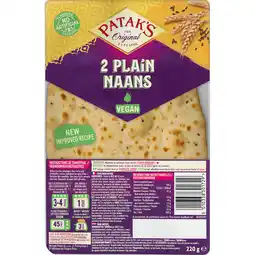 Jumbo Pataks Naan plain aanbieding