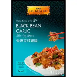 Jumbo Lee Kum Kee Woksaus Black Bean Garlic 50g aanbieding