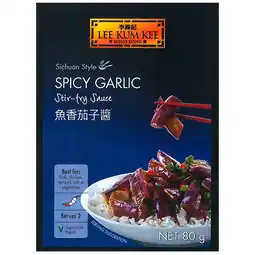 Jumbo Lee Kum Kee Smaakmaker Spicy Garlic Stir-Fry Sauce 80g aanbieding