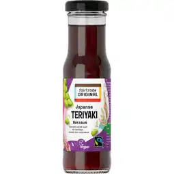 Jumbo Fairtrade Original Japanse Teriyaki Woksaus 180 g aanbieding