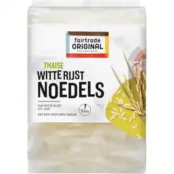 Jumbo Fairtrade Original Thaise Witte Rijstnoedels 225 g aanbieding