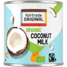 Jumbo Fairtrade Original Biologische Kokosmelk 270 ml aanbieding