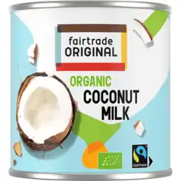 Jumbo Fairtrade Original Biologische Kokosmelk 270 ml aanbieding
