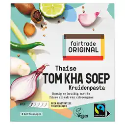 Jumbo Fairtrade Original Thaise Tom Kha Soep Kruidenpasta 70 g aanbieding