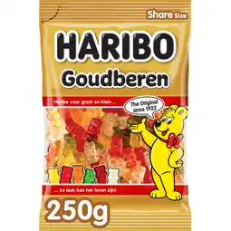 Jumbo Haribo Goudberen 250 g aanbieding