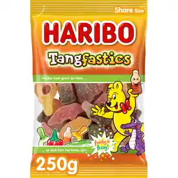 Jumbo Haribo Tangfastics 250 g aanbieding