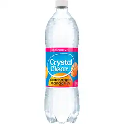 Jumbo Crystal Clear Koolzuurvrij Sinaasappel Mandarijn 1L aanbieding