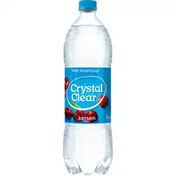 Jumbo Crystal Clear Sparkling Cherry Fles 1L aanbieding