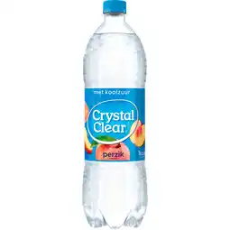 Jumbo Crystal Clear Perzik Smaak 1L aanbieding