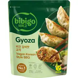 Jumbo Bibigo Gyoza Vegan Korean Style BBQ 300 g aanbieding