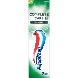 Jumbo Aquafresh Complete Care Original 75 ML aanbieding