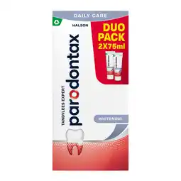 Jumbo Parodontax Whitening Daily Care Tandpasta Duo Pack 2 x 75 ML aanbieding