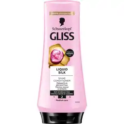 Jumbo Gliss Conditioner Liquid Silk 200 ML aanbieding