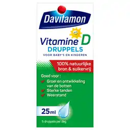 Jumbo Davitamon Voedingssupplement Vitamine D Druppels 25ml aanbieding