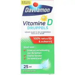 Jumbo Davitamon Voedingssupplement Vitamine D Druppels 25ml aanbieding