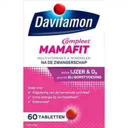 Jumbo Davitamon Voedingssupplement Fit Mama 60 Stuks aanbieding