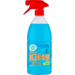 Jumbo Mevr. Kitty Glas- en Multi Reiniger Citrus 1 L aanbieding