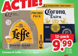 Dekamarkt Corona of Leffe aanbieding