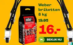 Welkoop Weber briketten aanbieding