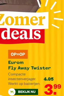 Welkoop Eurom Fly Away Twister aanbieding