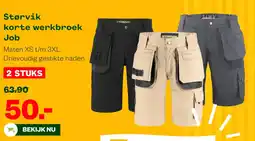 Welkoop Størvik korte werkbroek Job aanbieding