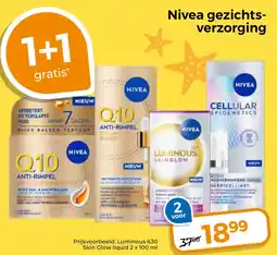 Trekpleister Nivea gezichts- verzorging aanbieding