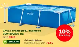 Welkoop Intex frame pool zwembad aanbieding