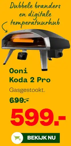 Welkoop Ooni Koda 2 Pro aanbieding