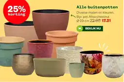 Welkoop Alle buitenpotten aanbieding