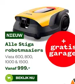 Welkoop Alle Stiga robotmaaiers aanbieding