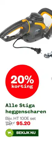 Welkoop Alle Stiga heggenscharen aanbieding