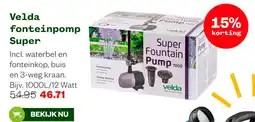 Welkoop Velda fonteinpomp Super aanbieding