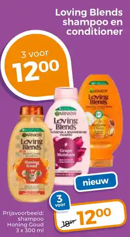 Trekpleister Loving Blends shampoo en conditioner aanbieding