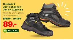 Welkoop Grisport werkschoenen 704 of 71607, S3 aanbieding