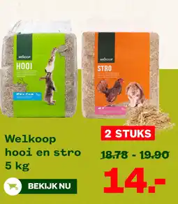 Welkoop Welkoop hooi en stro aanbieding