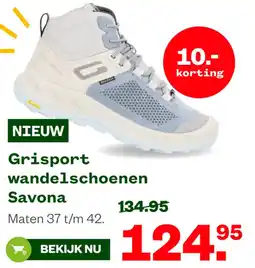 Welkoop Grisport wandelschoenen Savona aanbieding
