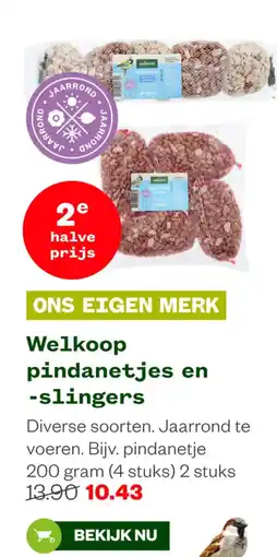 Welkoop Welkoop pindanetjes en slingers aanbieding