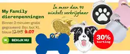 Welkoop My Family dierenpenningen aanbieding